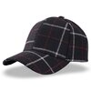 winter cap Grid - zwart