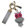 sleutelhanger Owly - grijs