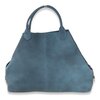 XL handtas Libertinia - petrolblauw