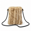 Schoudertas Fluffyness - beige