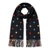 wintersjaal dots - multi 2
