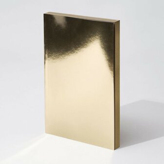 Gold Lingotto A5 Notebook