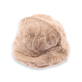 bucket hat - fluffy naturel