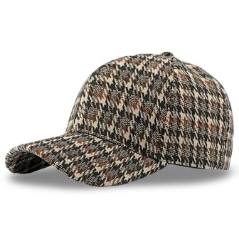 winter cap houndstooth - multi 2