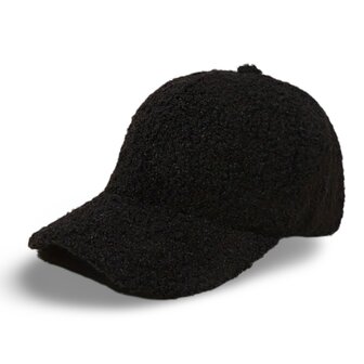 winter cap curl - zwart