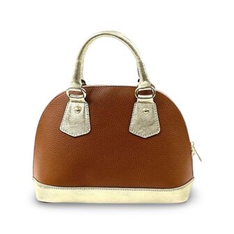 handtas leder Noto - cognac