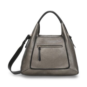 handtas Vizzini - metallic taupe