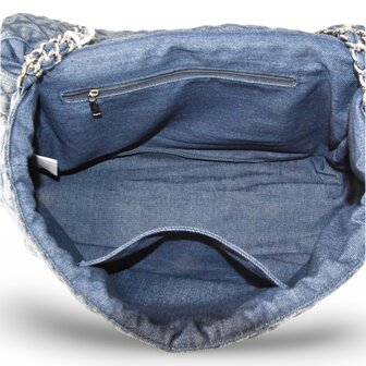 handtas Tusa - denim blauw