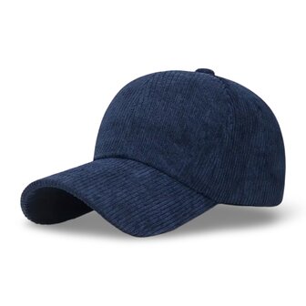 winter cap Corduroy - blauw