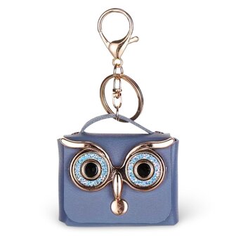 sleutelhanger gufo XL - blauw