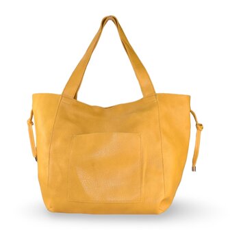 handtas Ispica XL - geel