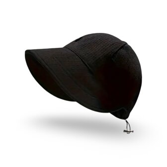 summer hat Lisa - zwart