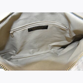 schoudertas leder Dune - goud