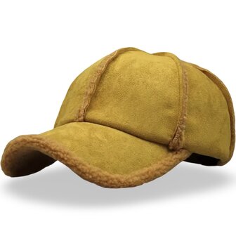 *COMING SOON* winter cap Etna - mosterdgeel