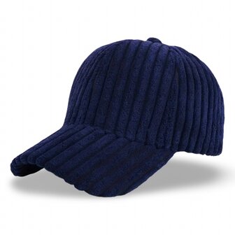 *COMING SOON* winter cap corduroy II - blauw
