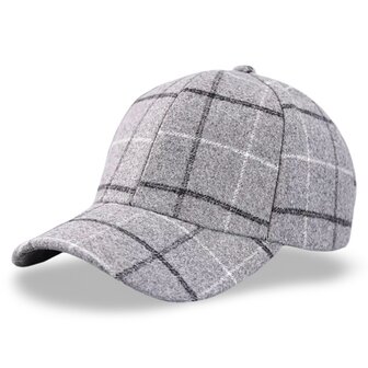 *COMING SOON* winter cap Grid - grijs