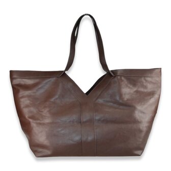 *COMING SOON* handtas Muglia XL - donkerbruin