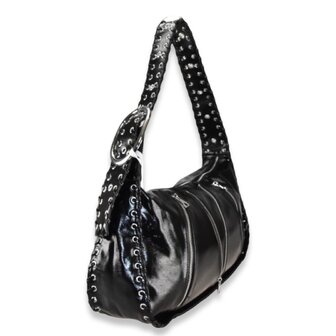 *COMING SOON* XL schoudertas Milena - donkerbruin