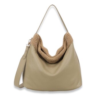 *COMING SOON* handtas Serra - donkerbeige