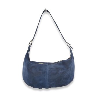 *COMING SOON* schoudertas leder Erice - blauw