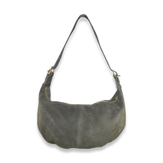 *COMING SOON* schoudertas leder Erice - groen
