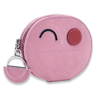 *COMING SOON* geldbeugel smile - roos