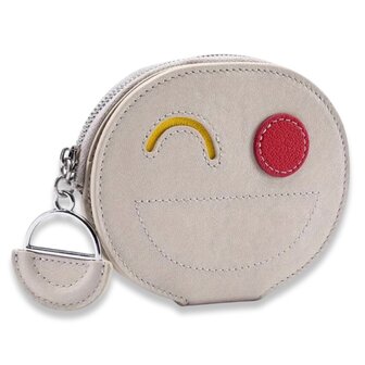 *COMING SOON* geldbeugel smile - beige
