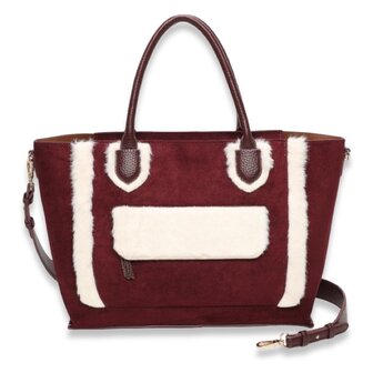 *COMING SOON* handtas Agira - burgundy