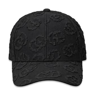 summer cap Swirly - zwart