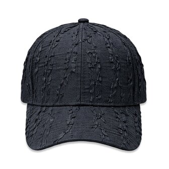 summer cap Swirl - zwart