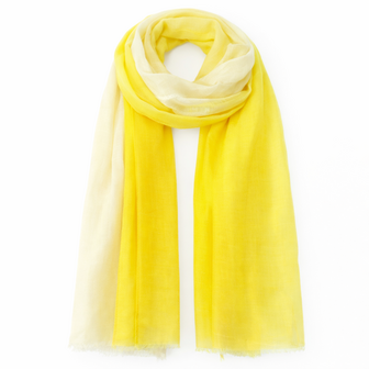 zomersjaal Overflow - geel