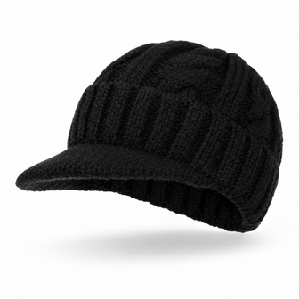 winter cap cable - zwart