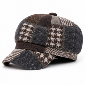 winter hat houndstooth - multi 1