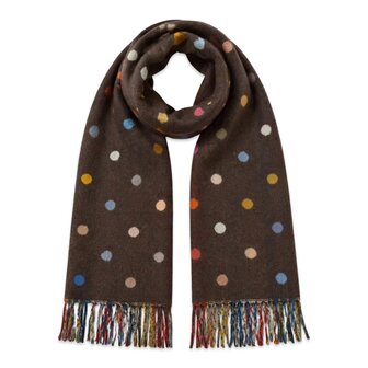 wintersjaal dots - multi 1