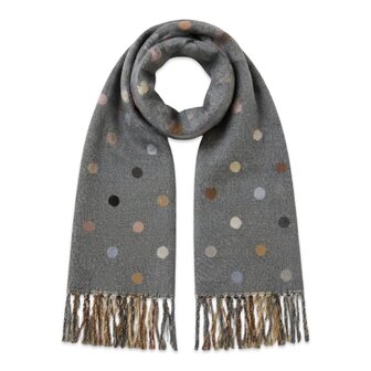 wintersjaal dots - multi 4