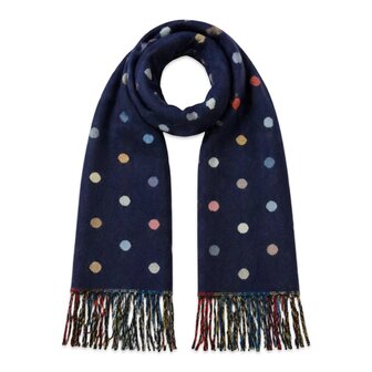wintersjaal dots - multi 5
