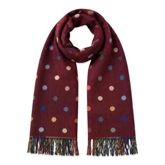 wintersjaal dots - multi 6
