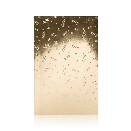 Gold Coriandoli A5 Notebook