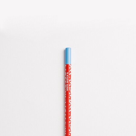 Red Pattern Pencil