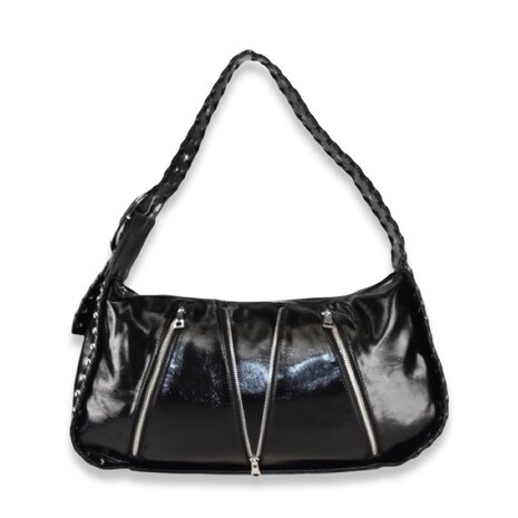 *COMING SOON* XL schoudertas Milena - zwart