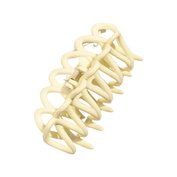 haarklem effen beige