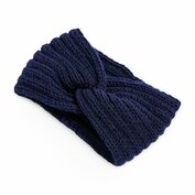 haarband Alcantara - donkerblauw