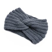 haarband Alcantara - donkergrijs