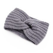 haarband Alcantara - lichtgrijs