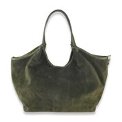 *COMING SOON* Handtas leder Aspra - groen